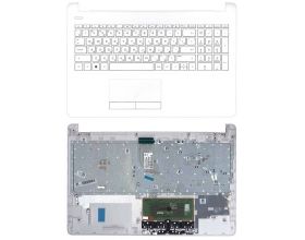 Клавиатура для ноутбука HP 15-BS 15-BW топкейс белый
