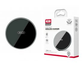 Беспроводное зарядное устройство XO WX026 15W Acrylic Mirror Wireless Charger (Черный)