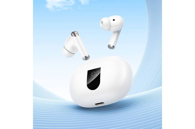 Наушники вакуумные беспроводные HOCO EQ26 Nice true wireless ANC+ENC BT headset (черный)