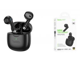 Наушники вакуумные беспроводные HOCO EW201 Graceful true wireless BT headset (черная полночь)