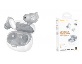 Наушники вакуумные беспроводные HOCO EW203 Jinny true wireless BT headset (белый)
