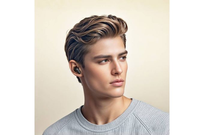 Наушники вакуумные беспроводные HOCO EW203 Jinny true wireless BT headset (белый)