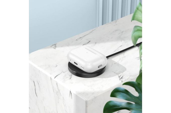 Наушники вакуумные беспроводные HOCO EW51 True wireless ANC noise reduction BT headset (белый)