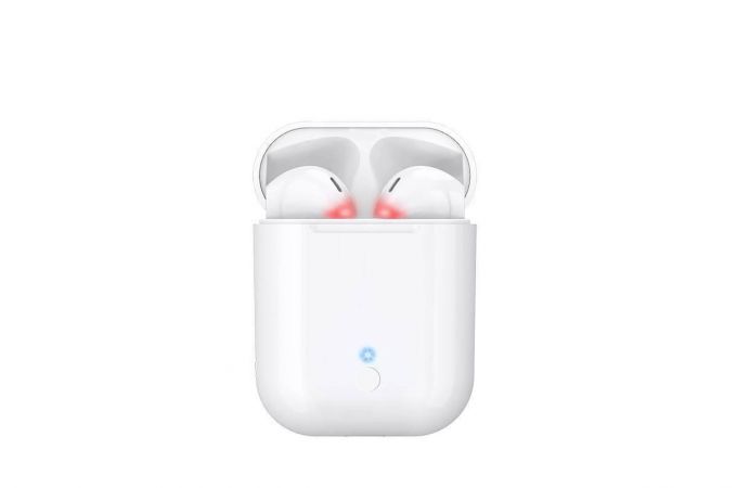 Наушники вакуумные беспроводные HOCO ES26 Plus Original series apple wireless Bluetooth (белый + заушники)