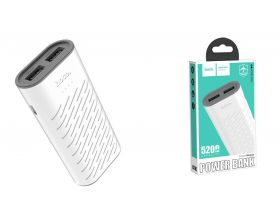 Универсальный дополнительный аккумулятор Power Bank HOCO B31C (5200 mAh) (белый)