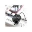 Сетевое зарядное устройство USB + кабель Type-C HOCO С70А QC3.0 (черный)