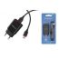 Сетевое зарядное устройство USB + кабель MicroUSB BOROFONE BA20A Sharp 2100mAh (черный)