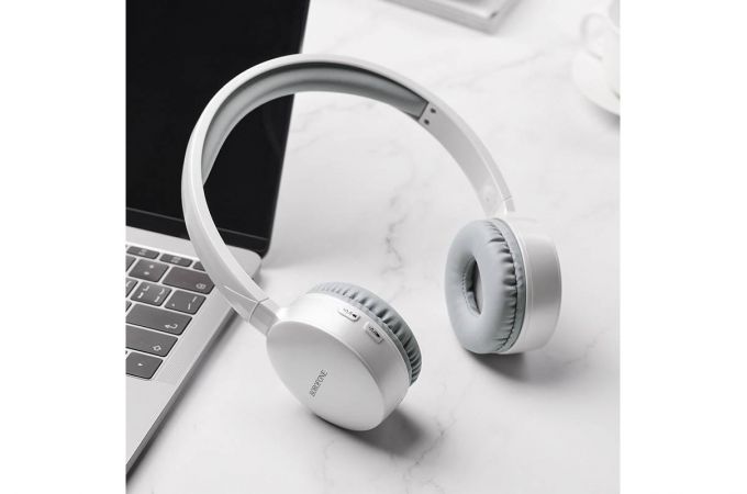 Наушники мониторные беспроводные BOROFONE BO2 Fine move wireless headset Bluetooth (белый)