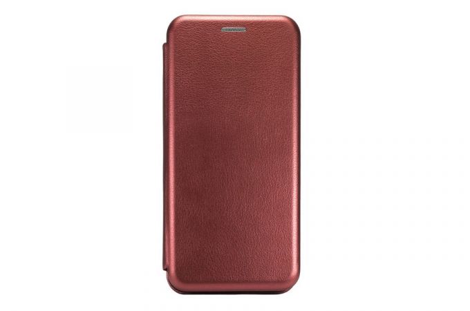 Чехол-книжка Samsung Galaxy M31S  боковой  (бордовый)