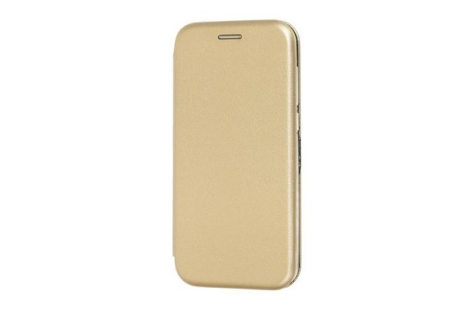 Чехол-книжка Samsung Galaxy M21  боковой  (золотистый)
