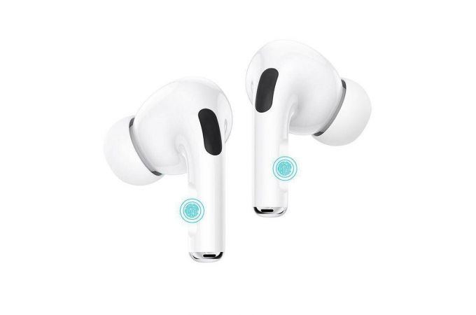 Наушники вакуумные беспроводные BOROFONE BW03 Original Series true Wireless Earphone Bluetooth (белый)