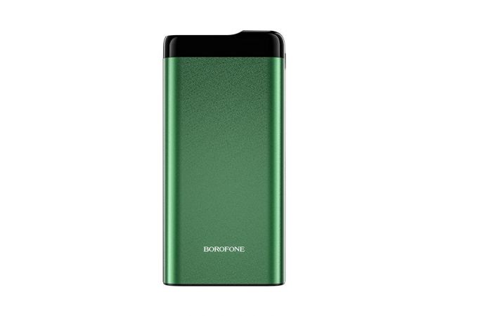 Универсальный дополнительный аккумулятор Power Bank BOROFONE BJ10 (10000 mAh) (темно-зеленый)