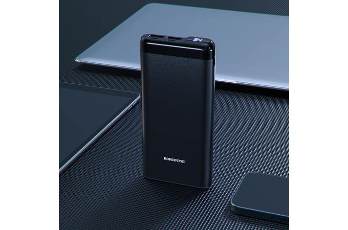 Универсальный дополнительный аккумулятор Power Bank BOROFONE BJ10 (10000 mAh) (темно-зеленый)