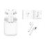 Наушники вакуумные беспроводные HOCO EW02 Original series apple wireless Bluetooth (белый)