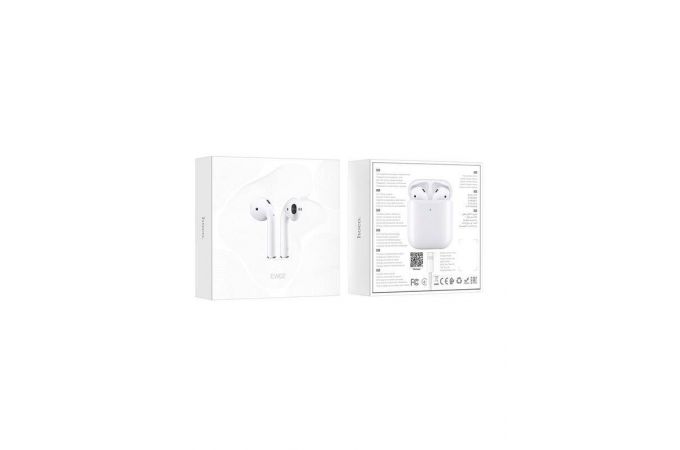 Наушники вакуумные беспроводные HOCO EW02 Original series apple wireless Bluetooth (белый)