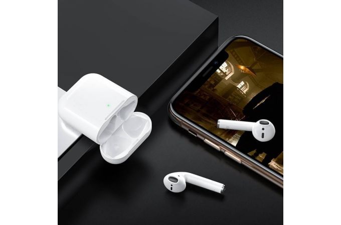 Наушники вакуумные беспроводные HOCO EW02 Original series apple wireless Bluetooth (белый)