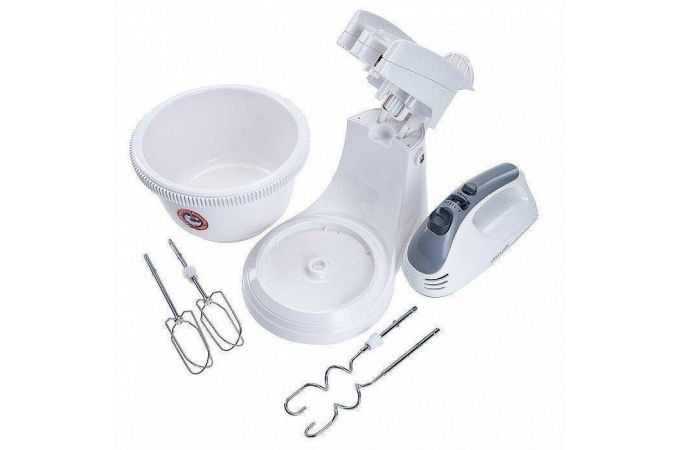 Миксер DELTA LUX DE-7901C белый с серым