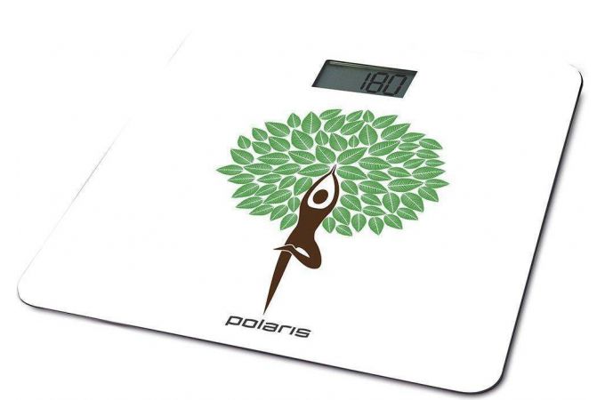 Весы напольные POLARIS PWS 1876DG Yogatree макс. 180 кг, стекло
