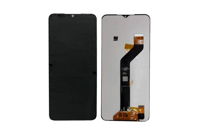 Дисплей для Tecno Spark 7 (KF6N)/ 7T/ Infinix Hot 10i в сборе с тачскрином (черный)