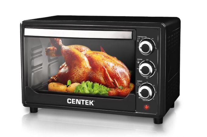 Электрическая печь CENTEK CT-1530-36 Convection черный 1600Вт, 36л, конвекция, 4 режима