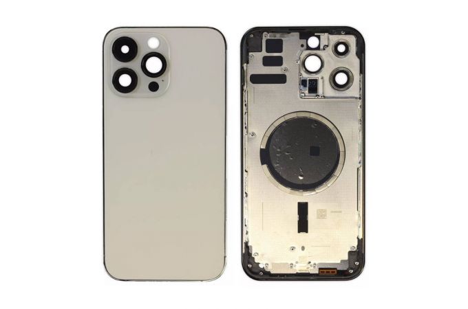 Корпус для iPhone 14 Pro Max Оригинал (Gold)