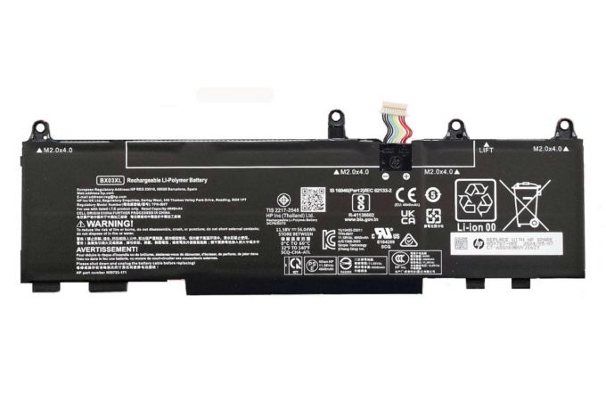 Аккумуляторная батарея для ноутбука HP EliteBook 830 845 G11 (BX03XL) 11.58V 56.04Wh