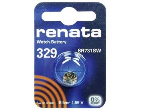 Батарейка литиевая Renata R329 (SR731SW) BL1 блистер цена за 1 шт (Швейцария)