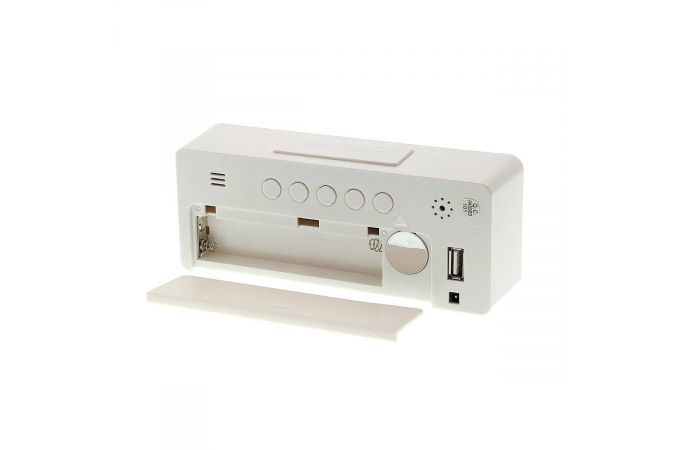 Часы настольные VST 886Y-6 без блока (белый)