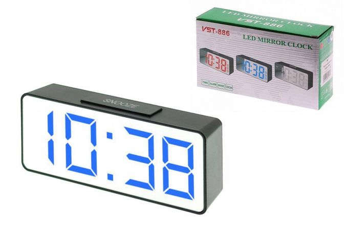 Часы настольные VST 886-5 без блока (синий)