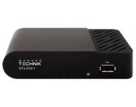 ТВ приставка DVB-T2 Wunder Technik WT2-P2511 ЭДО дисплей, DOLBY DIGITAL