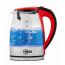 Чайник BEON BN-386 красный 2200Вт,1,8л, стекло, LED,автооткрывание крышки