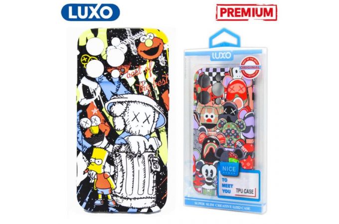 Чехол для телефона LUXO iPhone 12 PRO MAX ( Рисунок S10 KAWS )