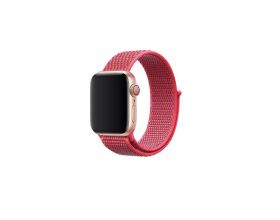 Нейлоновый ремешок EVA для Apple Watch 42/44 mm красный