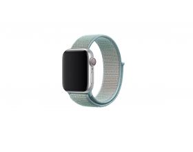 Нейлоновый ремешок EVA для Apple Watch 42/44 mm морской лед