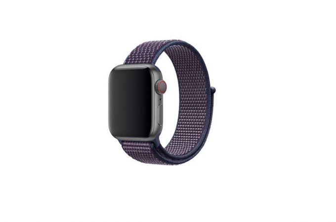 Нейлоновый ремешок EVA для Apple Watch 42/44 mm фиолетовый