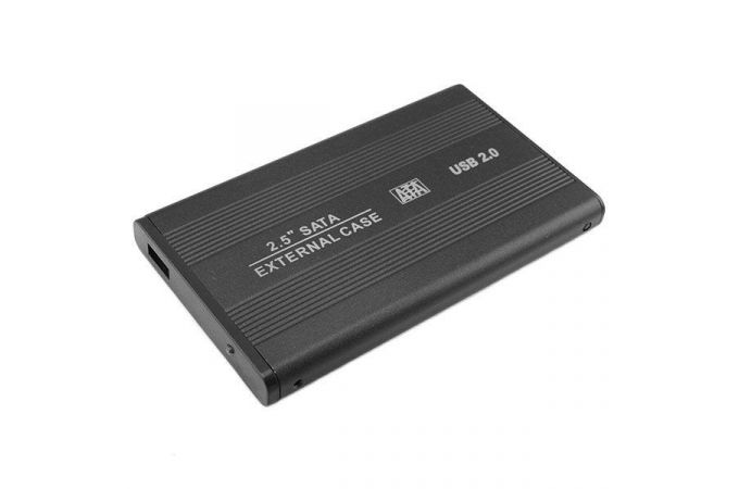 Кейс USB2.0 Орбита OT-PCD02 для HDD/SSD SATA 2.5'' металлический