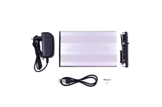 Кейс USB2.0 Орбита OT-PCD05 для HDD SATA 3.5'' металлический