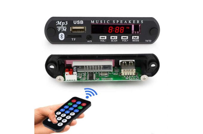 Модуль встраиваемый MP3 Орбита OT-SPM01 BT (AB5303B,12В)