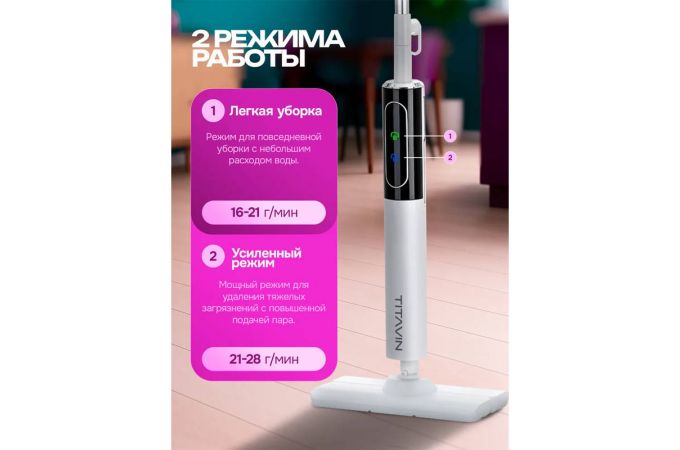 Швабра TITAVIN TI-STM003 паровая