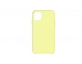 Чехол для iPhone 11 Pro Max (6.5) Silicone Case Soft Touch (светло-желтый)