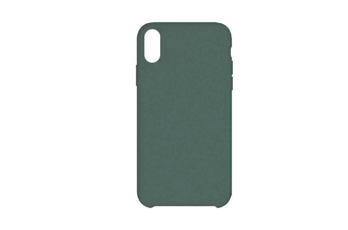 Чехол для iPhone ХS Max Silicone Case Soft Touch (бирюзово-зеленый) 58