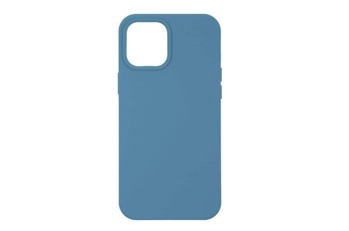 Чехол для iPhone 12 Pro Max (6.7) Silicone Case Soft Touch (голубой) 16