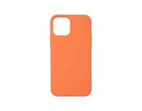 Чехол для iPhone 12 Pro Max (6.7) Silicone Case Soft Touch (персиковый)