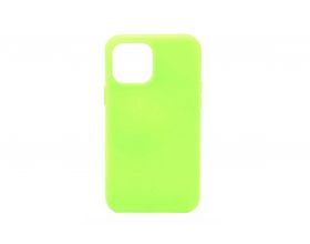 Чехол для iPhone 12 Pro Max (6.7) Silicone Case Soft Touch (лайм)