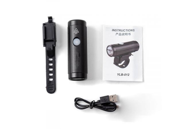 Фонарь велосипедный Патриот PT-FLB01 (1L, аккум)