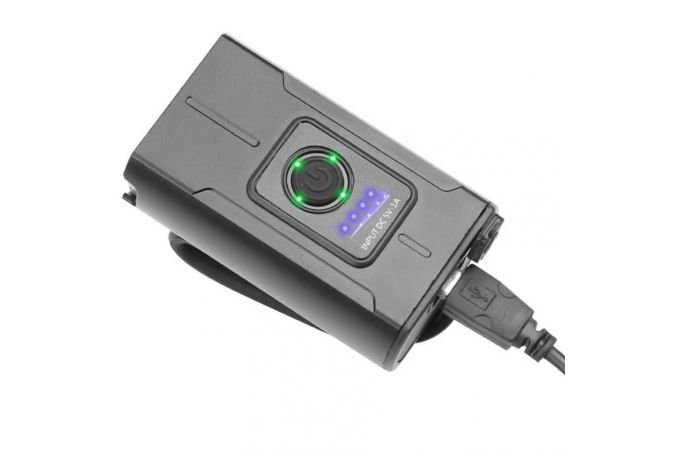 Фонарь велосипедный Патриот PT-FLB02  (2L, аккум)