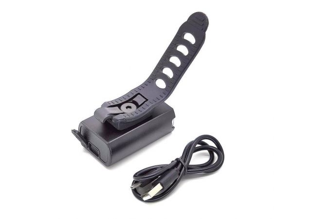 Фонарь велосипедный Патриот PT-FLB02  (2L, аккум)