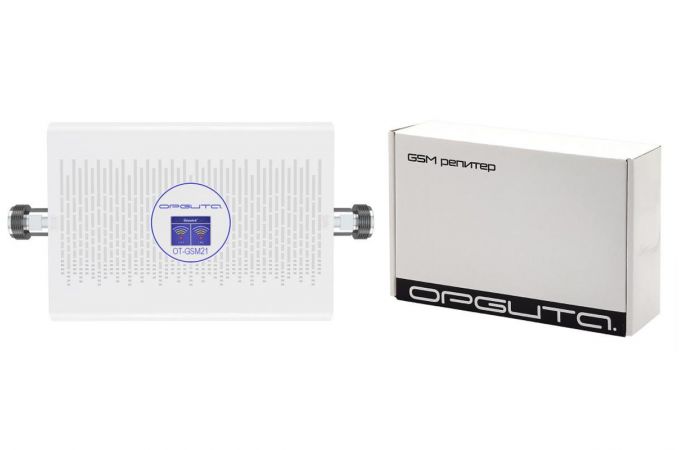 Усилитель GSM сигнала репитер Орбита OT-GSM21 (2G-900/3G-2100)