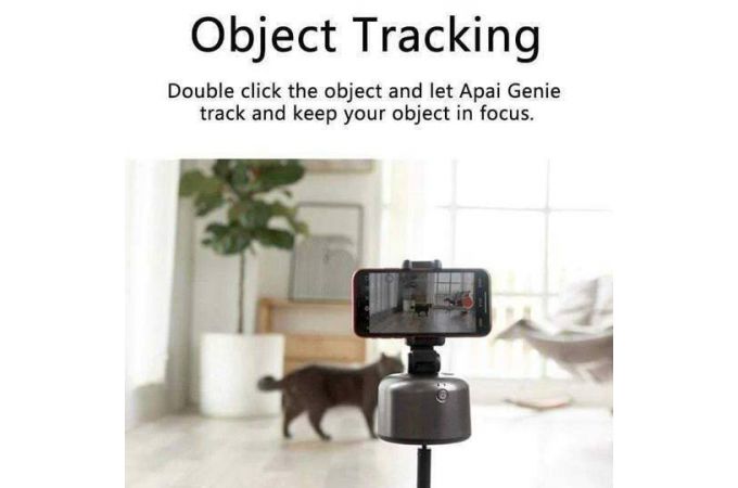 Вращающаяся панорамная головка Apai Genie II Черный (с детектером движения)