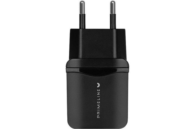 Сетевое зарядное устройство USB Prime Line (2320) QC 3.0 1,2 м (черный)